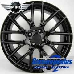 ΖΑΝΤΕΣ 17'' MINI REPLICA 7x17 4x100 ET45 BLACK ΚΩΔΙΚΟΣ : 8093