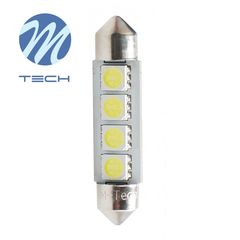 M-Tech LED 12V 4,1cm Canbus Λευκό