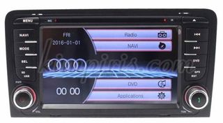 OEM 2 Din 7″ Wifi,Gps,Android 10 4CORE 2GB RAM AUDI A3