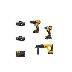 Dewalt DCK369M3T 18V XR Brushless Σετ με Πιστολετο - Παλμικο Κατσαβιδι - Κρουστικο Δραπανοκατσαβιδο + ΔΩΡΟ ΓΑΝΤΙΑ ΕΡΓΑΣΙΑΣ (ΕΩΣ 6 ΑΤΟΚΕΣ Η 60 ΔΟΣΕΙΣ)