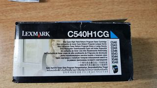 πωλείτε γνήσιο toner Lexmark C540H1C Cyan