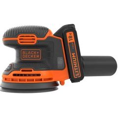 Black and Decker - BDCROS18 Έκκεντρο Περιστροφικό Τριβείο 18V Li-Ion (1x1.5Ah)  + ΔΩΡΟ ΓΑΝΤΙΑ ΕΡΓΑΣΙΑΣ(ΕΩΣ 6 ΑΤΟΚΕΣ Η 60 ΔΟΣΕΙΣ)