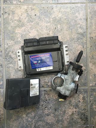 Nissan Almera N16 02-06 1.5  Εγκέφαλος ECU Σετ#Papanikolaou Parts