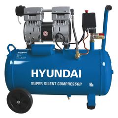 Αεροσυμπιεστής HYUNDAI H 2510 LS - OIL FREE χαμηλού θορύβου, μονομπλόκ κωδικός 67B04   Χαρακτηριστικά: - 24 Lt - 1.0 Hp - 8 Bar - 140 L/min - 220 Volt - Μονοφασικός - Ένταση ήχου 60 dB  - 23kg
