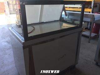 INOXWEB-Βιτρινα θερμη αεριζομενη 107χ70χ130