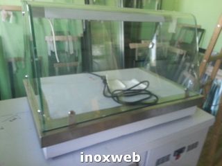 INOXWEB-Βιτρινα θερμη επιτραπεζια 80χ51χ59