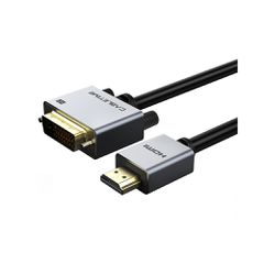 Καλώδιο CABLETIME HDMI 1.4 σε DVI 24+1 AV579 1080p 1m μαύρο