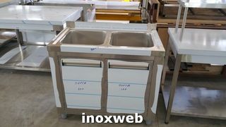 INOXWEB 2027-Λαντζα κλειστη 120χ70χ87 2γ50χ50