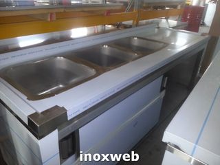 INOXWEB 2026-ΕΠΑΓΓΕΛΜΑΤΙΚΗ ΑΝΟΞΕΙΔΩΤΗ ΛΑΝΤΖΑ ΚΛΕΙΣΤΗ 240Χ70Χ87 ΜΕ 3 ΓΟΥΡΝΕΣ 50Χ50Χ30 ΕΚ ID-LANK240.3