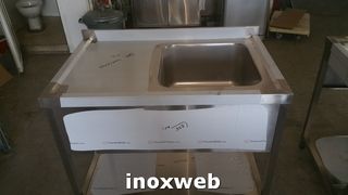 INOXWEB 2027-Λαντζα ανοιχτη 110χ70χ87 1γ50χ50