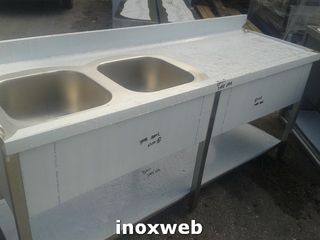 INOXWEB 2027-Λάντζα ανοιχτή 240χ70χ87 με 2γ50χ50