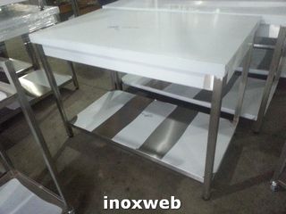 INOXWEB 2027-Τραπεζι εργασιας 130χ70χ87