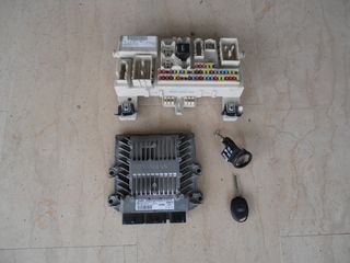 Σέτ εγκέφαλος με κλειδιά από κινητήρα KKDA Ford Focus 1.8cc TDCi 04-08