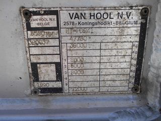 Μεταφοράς Κοντέινερ Vanhool 1991 20/30 FT-thumb-15