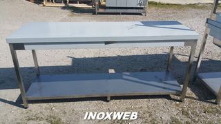 INOXWEB 2026-Τραπεζι εργασιας 170χ70χ87