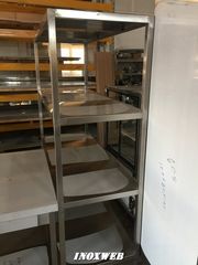 INOXWEB 2027-Ραφιερα επιδαπεδια 190χ50χ180