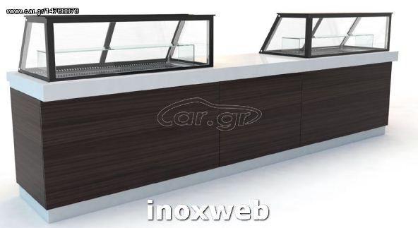 INOXWEB 24-Corian Line Display panini 184χ75χ132--ΤΙΜΗ ΑΝΑΛΟΓΑ ΜΕ ΤΟ ΚΟΡΙΑΝ ΚΑΙ ΤΗΝ ΕΠΕΝΔΥΣΗ