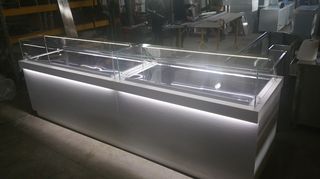 INOXWEB 2025-CORIAN LINE DISPLAY EXTRA CLEAR ΨΥΧΟΜΕΝΟ 229Χ85Χ120-- ΝΕΑ ΤΙΜΗ(ΤΙΜΗ ΑΝΑΛΟΓΑ ΜΕ ΤΟ ΚΟΡΙΑΝ ΚΑΙ ΤΗΝ ΕΠΕΝΔΥΣΗ)