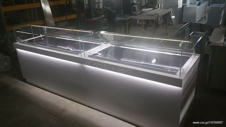 INOXWEB 2025-CORIAN LINE DISPLAY EXTRA CLEAR ΨΥΧΟΜΕΝΟ 229Χ85Χ120-- ΝΕΑ ΤΙΜΗ(ΤΙΜΗ ΑΝΑΛΟΓΑ ΜΕ ΤΟ ΚΟΡΙΑΝ ΚΑΙ ΤΗΝ ΕΠΕΝΔΥΣΗ)