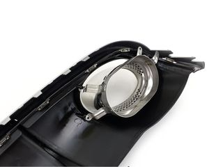 Diffuser + Τελικά εξατμισης Audi A4 B8 Limousine - (2007-2011) RS4 Design-thumb-1