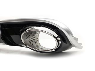 Diffuser + Τελικά εξατμισης Audi A4 B8 Limousine - (2007-2011) RS4 Design-thumb-2