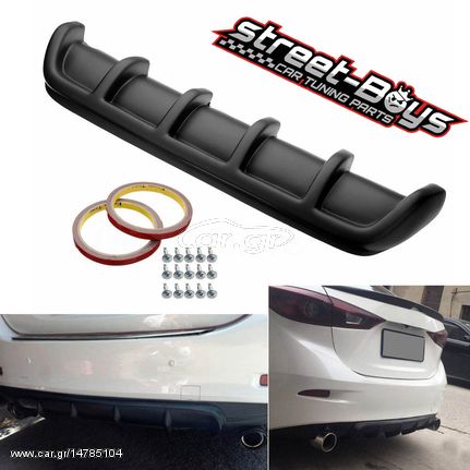 UNIVERSAL SPOILER ΔΙΑΧΥΤΗΣ ΠΙΣΩ ΠΡΟΦΥΛΑΚΤΗΡΑ | StreetBoys - Car Tuning Shop