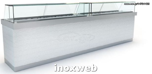 INOXWEB 24-CORIAN LINE DISPLAY 182Χ85Χ120