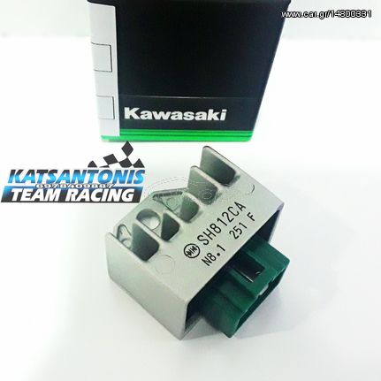 Ανορθωτης γνήσιος kawasaki Kazer..by katsantonis team racing 