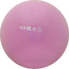 Amila Μπάλα Pilates 19cm Ροζ, bulk (95806)