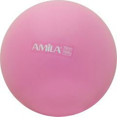 Amila Μπάλα Pilates 19cm Ροζ, bulk (95806)