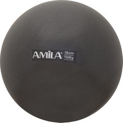 Amila Μπαλα Πιλατες 19Cm 150Gr Bulk - Μαυρο (95805)