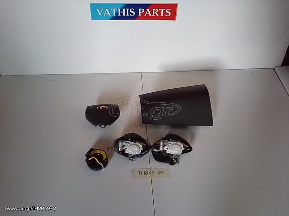 ΑΝΤΑΛΛΑΚΤΙΚΑ DAIHATSU TERIOS '06-'12 ΑΕΡΟΣΑΚΟΙ SET AIRBAG ΖΩΝΕΣ ΜΕΡΗ ΤΑΙΝΙΑ ΤΙΜΟΝΙΟΥ 490€ ONLINE ΠΡΟΣΦΟΡΕΣ ΝΕΕΣ ΠΑΡΑΛΑΒΕΣ ΜΕΤΑΧΕΙΡΙΣΜΕΝΑ