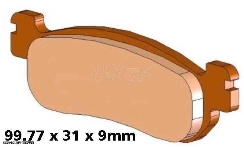 Τακάκια MAGNUM (FA 275) YAMAHA X-Max 250 10-13