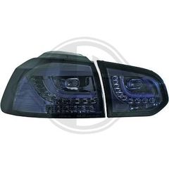 φαναρια πισω led black  vw golf 6 Golf VI Limousine 08-12 www.eautoshop.gr 