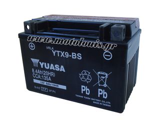 ΜΠΑΤΑΡΙΑ KAWASAKI Z800 2013-2016 YTX9-BS YUASA