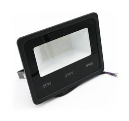 Προβολέας Led SMD 230V 50W με ψυχρό φως 4600lm 120° μαύρο σώμα αλουμινίου IP65