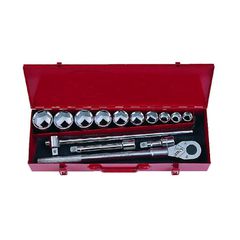 6141-5 Κασετίνα με Καρυδάκια 3/4" 14 τεμ. - 3/4" - FORCE (#6141-5)