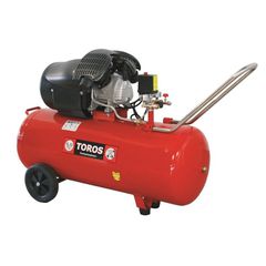 TM100/3 Αεροσυμπιεστής 100Lt 3.0Hp - ΜΟΝΟΜΠΛΟΚ - TOROS (#40139)