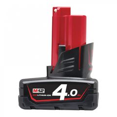 M12 B4 Μπαταρία 4.0 Ah - 10.8V - 12V - MILWAUKEE (#4932430065)