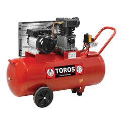Αεροσυμπιεστής με Ιμάντα 100Lt 3.0HP - ΙΜΑΝΤΑ - TOROS (#40144)
