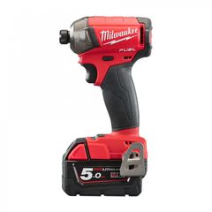 M18 FQID-502X Παλμικό Κατσαβίδι 1/4'' (2x5.0Ah) - ΜΕ ΜΠΑΤΑΡΙΑ & ΦΟΡΤΙΣΤΗ - MILWAUKEE (#4933451790)