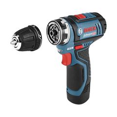 GSR 12V-15 FC Δραπανοκατσάβιδο Μπαταρίας (2x2,0Ah) - ΜΕ ΜΠΑΤΑΡΙΑ & ΦΟΡΤΙΣΤΗ - BOSCH (#06019F6001)