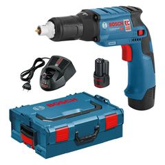 GTB 12V-11 Κατσαβίδι Γυψοσανίδων Μπαταρίας (2x3.0Ah) - ΜΕ ΜΠΑΤΑΡΙΑ & ΦΟΡΤΙΣΤΗ - BOSCH (#06019E4004)