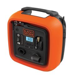 ASI400-XJ Αεροσυμπιεστής 12V 160PSI - 11 Bar - ΜΟΝΟΜΠΛΟΚ - BLACK & DECKER (#ASI400-XJ)