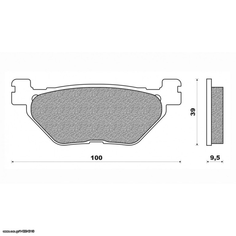 Τακάκια Daytona 45875 (FA319/2)