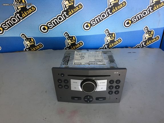 OPEL ASTRA H 2007 RADIO CD30  93183902