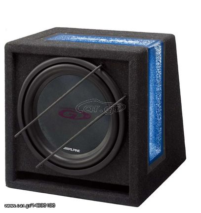 SUBWOOFER ΜΕ BASS REFLEX  ALPINE  SBG‐844BR 