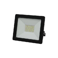 Προβολέας με led smd eco 30W 230V μωβ φως αλουμινίου μαύρος στεγανός IP65 σε μαύρο χρώμα