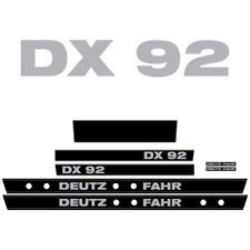 ΑΥΤΟΚΟΛΛΗΤΑ DEUTZ-FAHR DX 92 ΠΛΗΡΕΣ ΣΕΤ