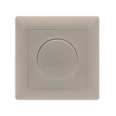 Dimmer – ροοστάτης FAN 500W μπεζ, για όλα τα φορτία, φωτισμό & εξαερισμό